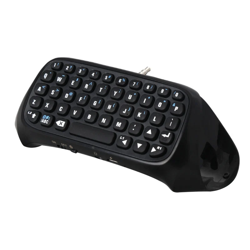 Мини Беспроводная Bluetooth Клавиатура 3 5 мм разъем клавиатуры Адаптер сообщения Chatpad