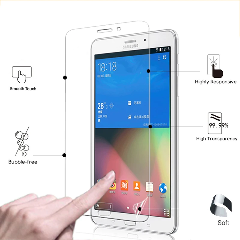 Защитная пленка для Samsung Galaxy Tab 4 8 0 T330 T331 дюйма|tablet protective film|galaxy tab filmsamsung film |