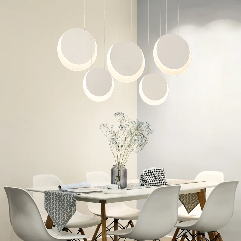 

New Minimalism Modern Led Pendant Chandelier For Dining Kitchen Room Bar Living Room Deco Modern Hanging Chandeliers Lighting