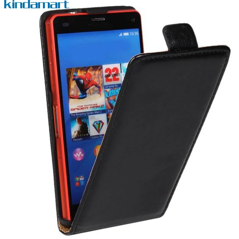

Vertical flip case for Sony Xperia Z3 Compact case for Sony Xperia Z3 Compact D5803 D5833 magnetic leather cover phone holster