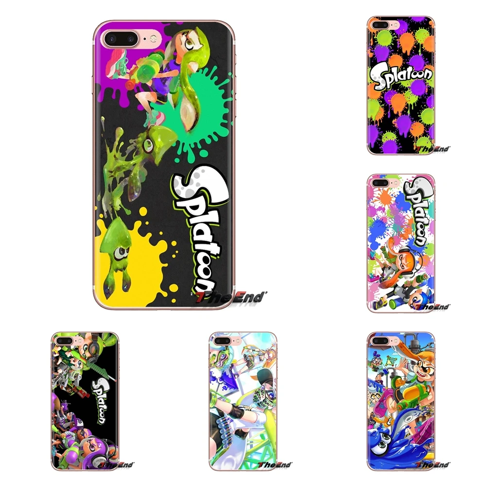 

For Oneplus 3T 5T 6T Nokia 2 3 5 6 8 9 230 3310 2.1 3.1 5.1 7 Plus 2017 2018 Squid Sisters Splatoon Soft Transparent Case Covers