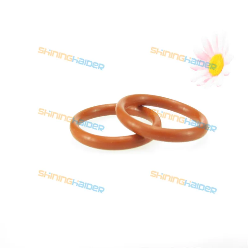 

50PCS wire diameter 4mm outer diameter OD38 39 40 41 42 43 44 45 46 47 48mm red color silicone O ring silicon O sealing ring