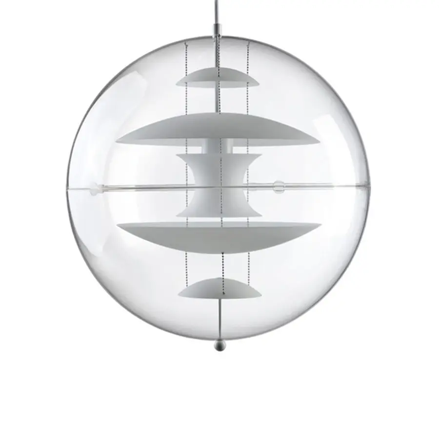 Скандинавский Датский дизайн планета Глобус ПВХ шар подвесные светильники для отеля вилла гостиная подвесной светильник светильники кухня светильник - Цвет корпуса: C