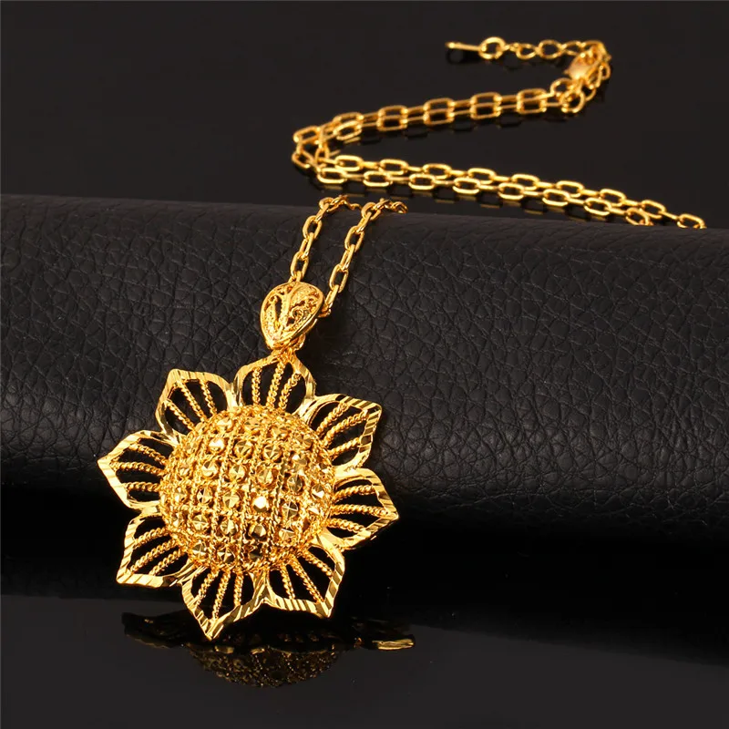 Pendant Necklaces For Women Blommy Sun 