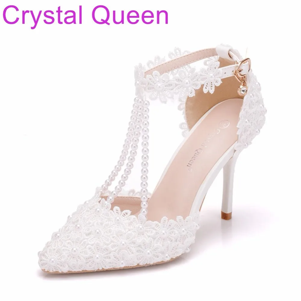 crystal queen wedding shoes