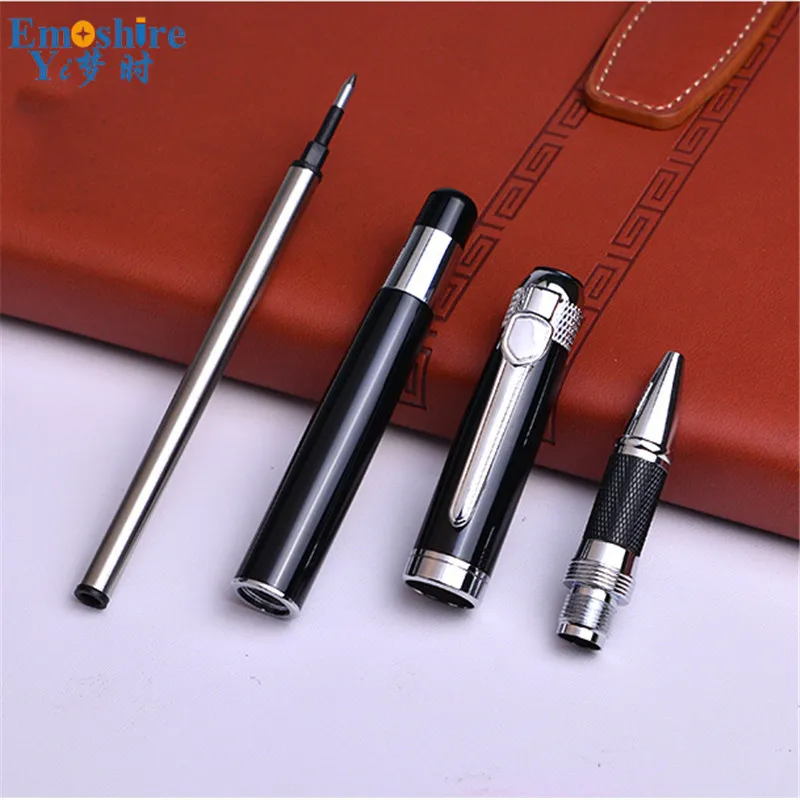 Emoshire Business signature pen gift metal custom black advertising gel pen gift pen pen logo ball pen wholesale (8)
