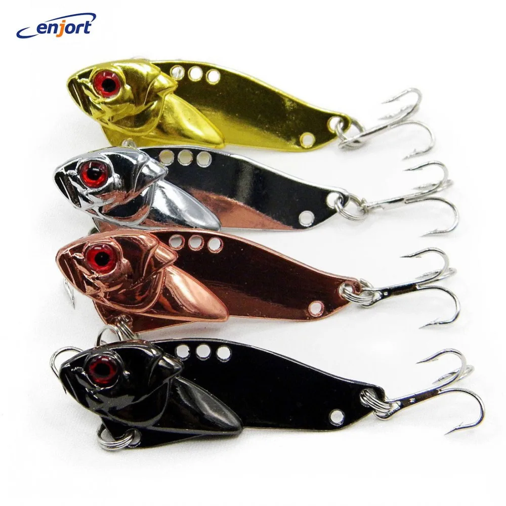 8 pcs/lot Metal vib fishing Lure 5CM 10.8G fishing tackle pesca fish