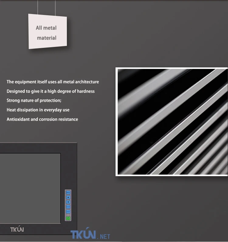 TKUN 10,4 дюймовый промышленный встроенный сенсорный экран монитор с USB V104XGA/V104SVGA