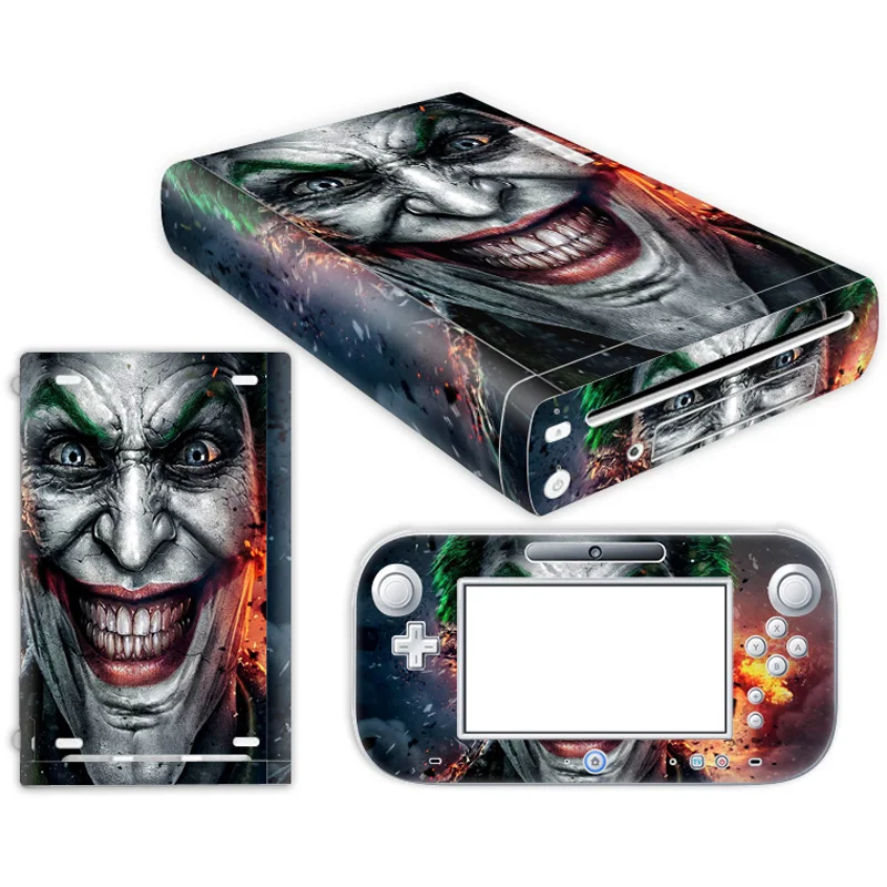 Для WII U skin stiker back протектор