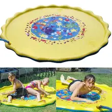 170 см Летний надувной водный коврик, детский уличный игровой водный пляжный коврик, надувная спринклерная подушка для газона, игрушки для детей