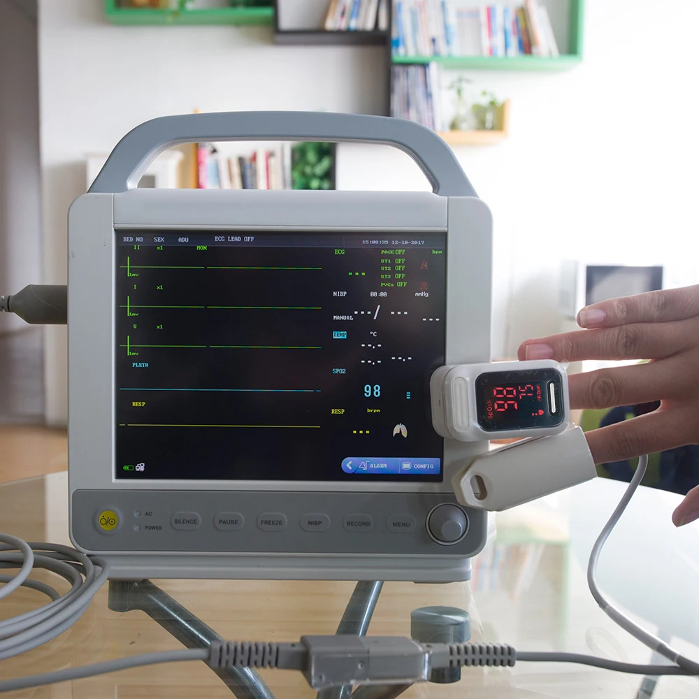 Oxímetro de Pulso Cuidados de Saúde Yongrow Médica Dedo Portátil Digital Saturação Oxigênio no Sangue Monitor Medida Oximetro Led 3 Cheap Pressão arterial