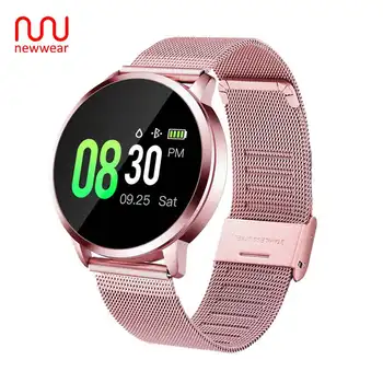 

Newwear Q8 Plus Smart Watch Bracelet CNC Version Waterproof Heart Rate Blood Pressure Sleep Multi-Sports Fitness Smartwatch