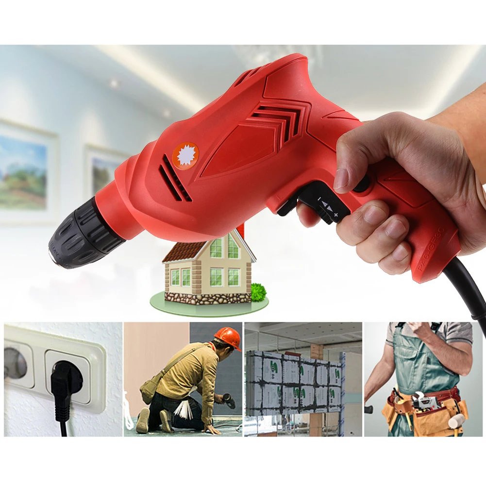 

Multi-function Electro Tools Electric Drill 220V Power Tools Design Household for Woodworking Metal Hole Tool