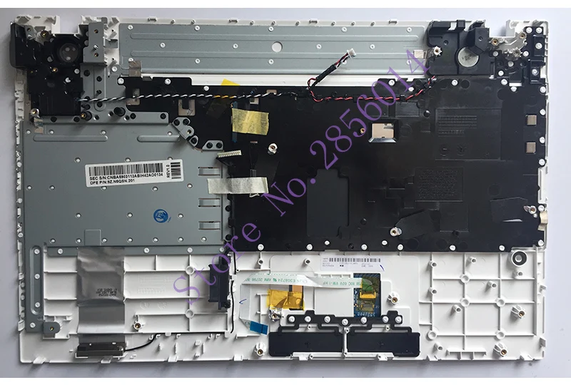 Английская новая клавиатура для samsung NP300V5A NP305V5A 305V5A 300V5A BA75-03422A Клавиатура для ноутбука США с белой подставкой для рук