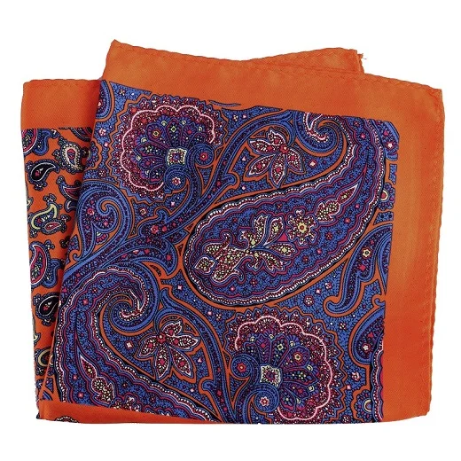 PH050 Pocket Square Портной Смит для мужчин s карманные квадраты Винтаж Большой размер в горошек клетчатый Пейсли костюм носовые платки роскошные мужские носовые аксессуары - Цвет: PH050 Pocket Square