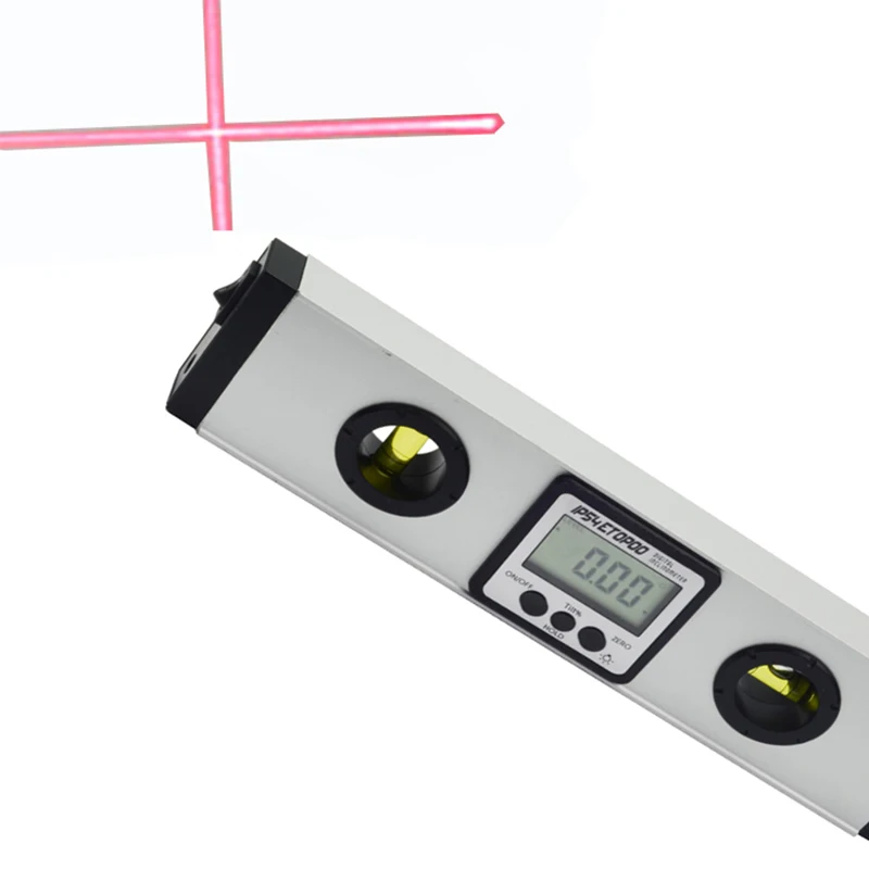 IP54 лазерный цифровой угловой измеритель уровня 225 мм 360 градусов магнитный электронный транспортир Инклинометр с лазерным спиртовым уровнем