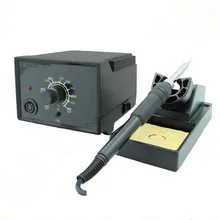 Паяльник 220 В паяльная станция 60 Вт паяльные станции горячего пистолета Регулируемая температура soldeerbat