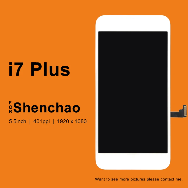 

5PCS For iPhone 7 Plus LCD Display For ShenChao Quality 5.5 Inch LCD Replacement With Touch Screen Digitizer Assembly For 7 Plus