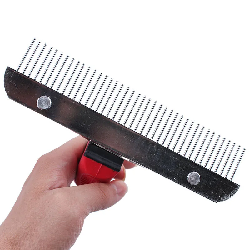 Professional Large Dogs Hair Brush Slicker Long Short Hair Pet Comb Rake for Cleaning and Grooming Dematting Pets Hair5