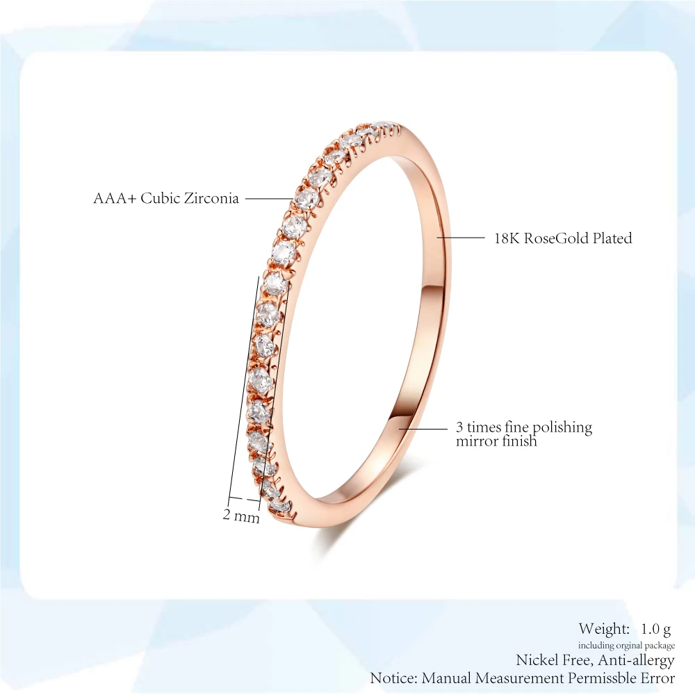 ZHOUYANG обручальное кольцо для женщин и мужчин лаконичное классическое многоцветное мини кубическое циркониевое розовое золото цвет подарок модное ювелирное изделие R251