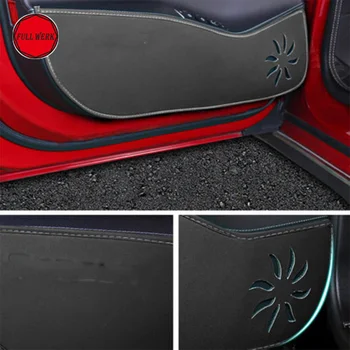 

Car Styling Door Protecter Side Edge Protection Pad Armrest Cushion for 2014-2017 Tesla Model S Interior Accessory Set of 5 pcs