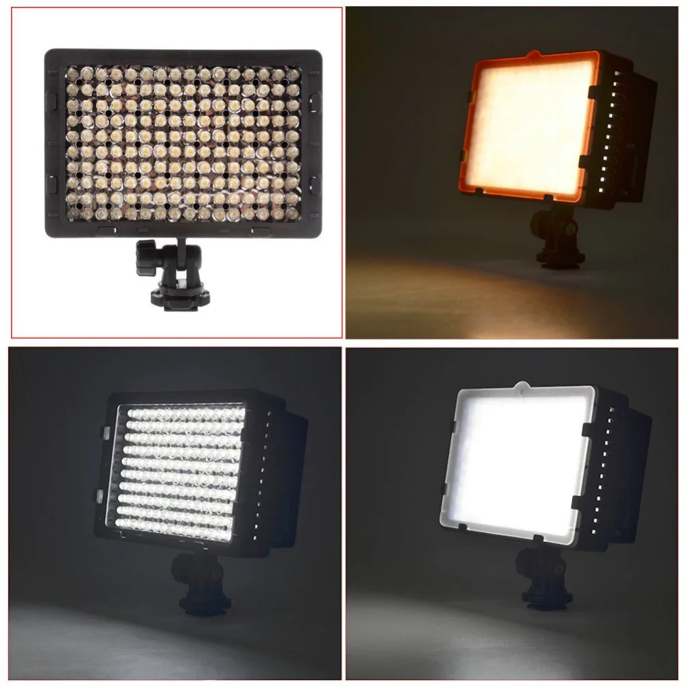 NEEWER 160 LED Затемнения Свет Видеокамера, LED Свет для Canon, Nikon, Pentax, Panasonic SONY Samsung Olympus Цифровых Камер