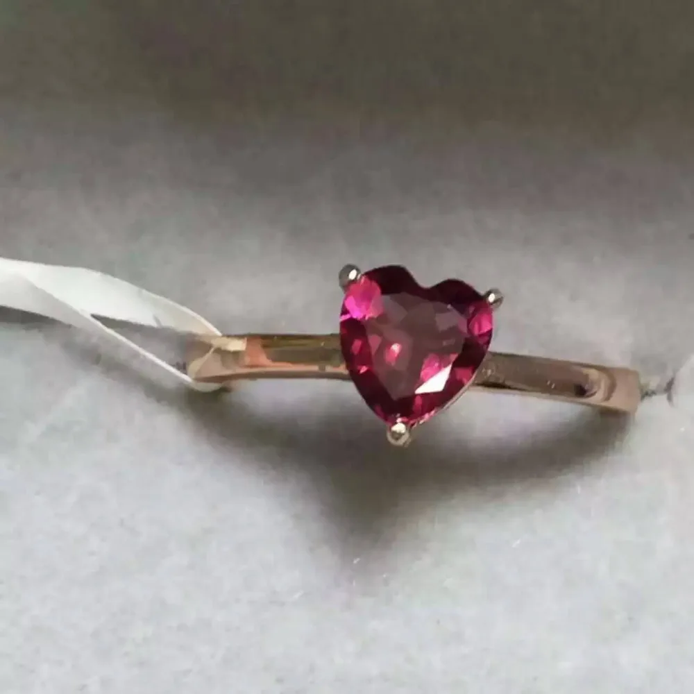 Regalos Mujeres Colgante Corazón Granate Bohemia SILVEGO - Plata