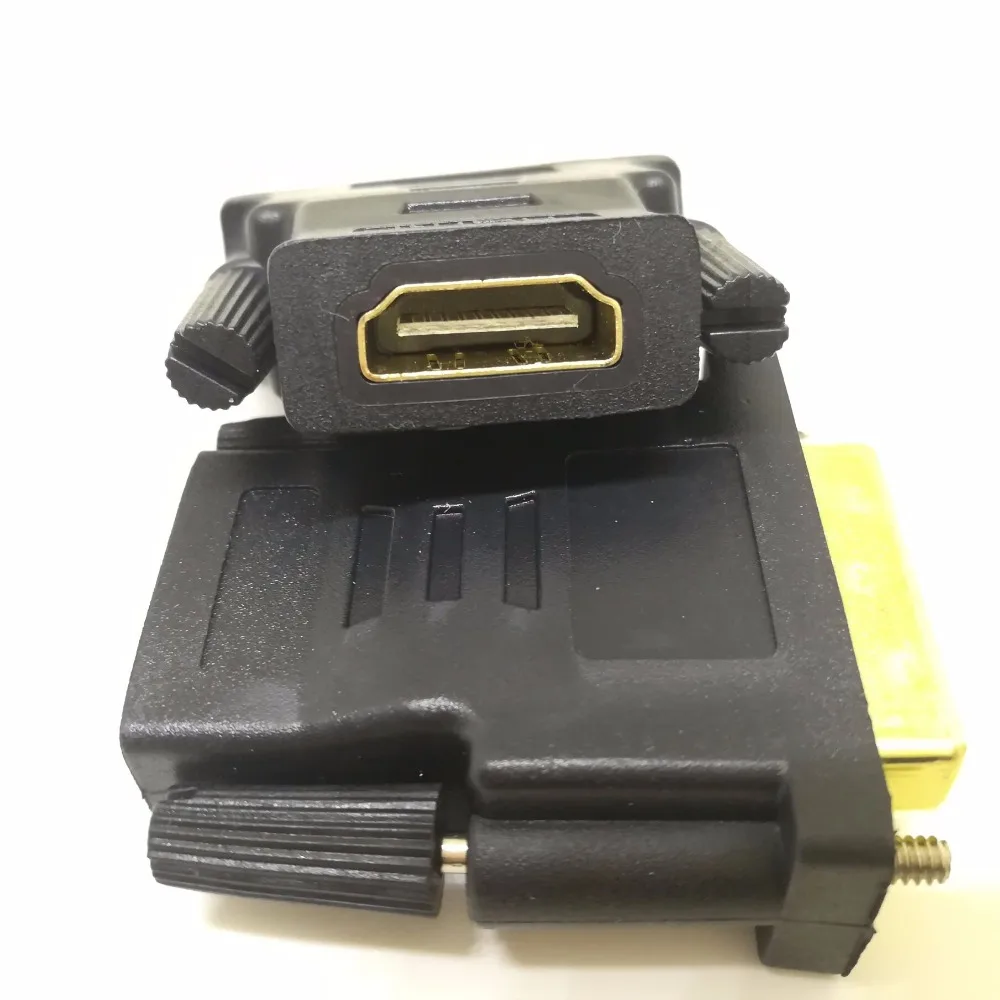 Адаптер DVI с разъемом типа Папа HDMI 24 + 1 адаптер поддержкой 1080P для HDTV ЖК экраном и