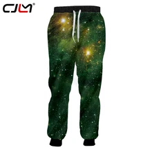 CJLM мужские брюки для пробежек Харадзюку Новое поступление цифровой печати 3D спортивные брюки высокая талия эластичные длинные брюки Прямая поставка