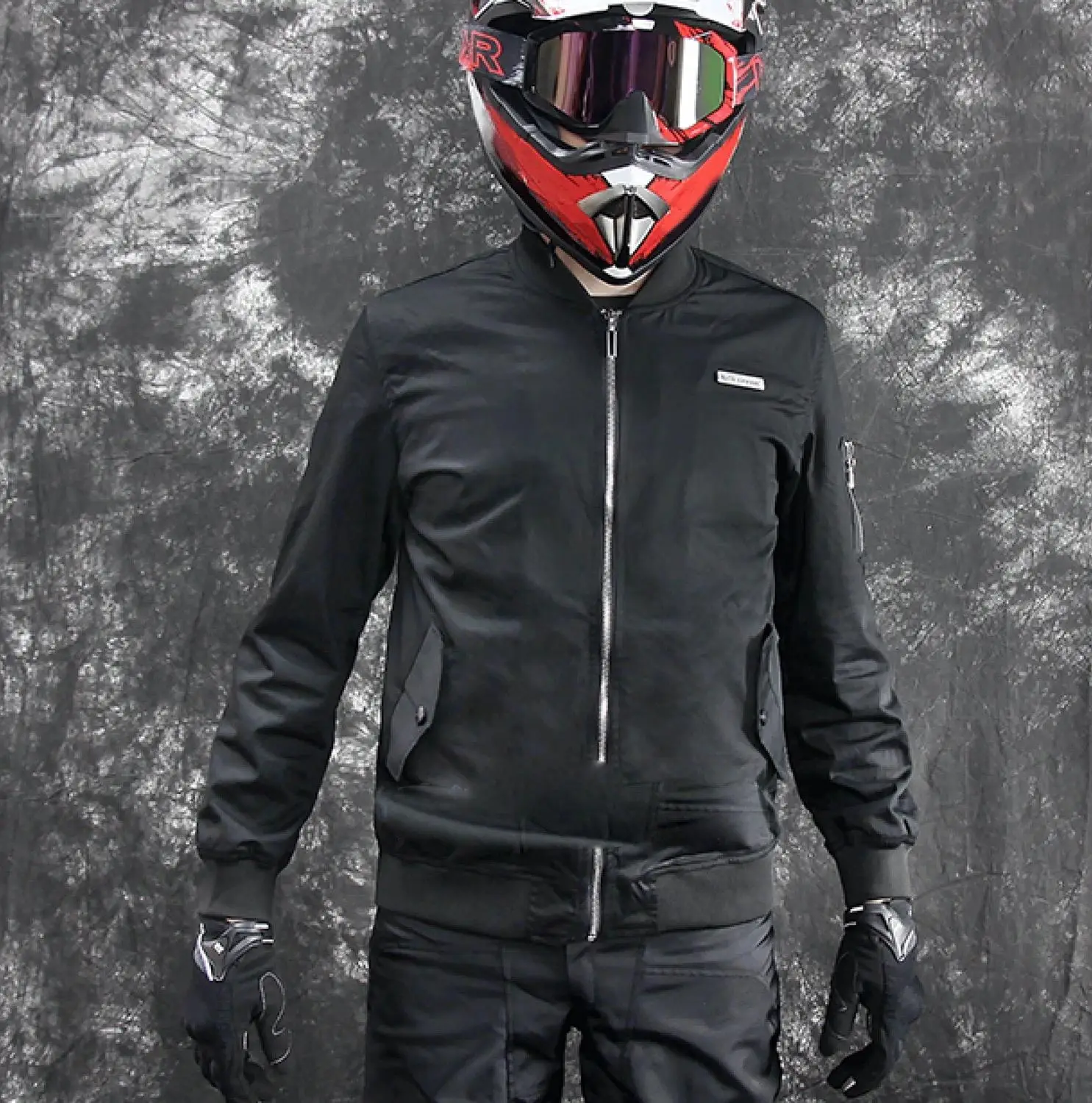 

Men's Motorcycle Riding Protector Jacket V-neck All season Sport outdoor Jacket