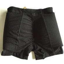 Поддельные брюки с подтягивающим эффектом бедра и попа мягкие трусики пуш-ап увеличивающая подкладка для ягодиц прокладки Корректирующее белье для ягодиц утягивающее белье