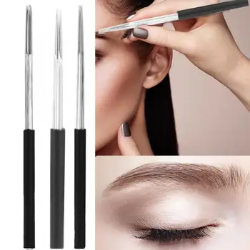 

Tattoo Needles 50Pcs Disposable Microblading Blade Semi-permanent Eyebrow Tattoo Manual Needle Tattoo Tool Micro Needling Pen