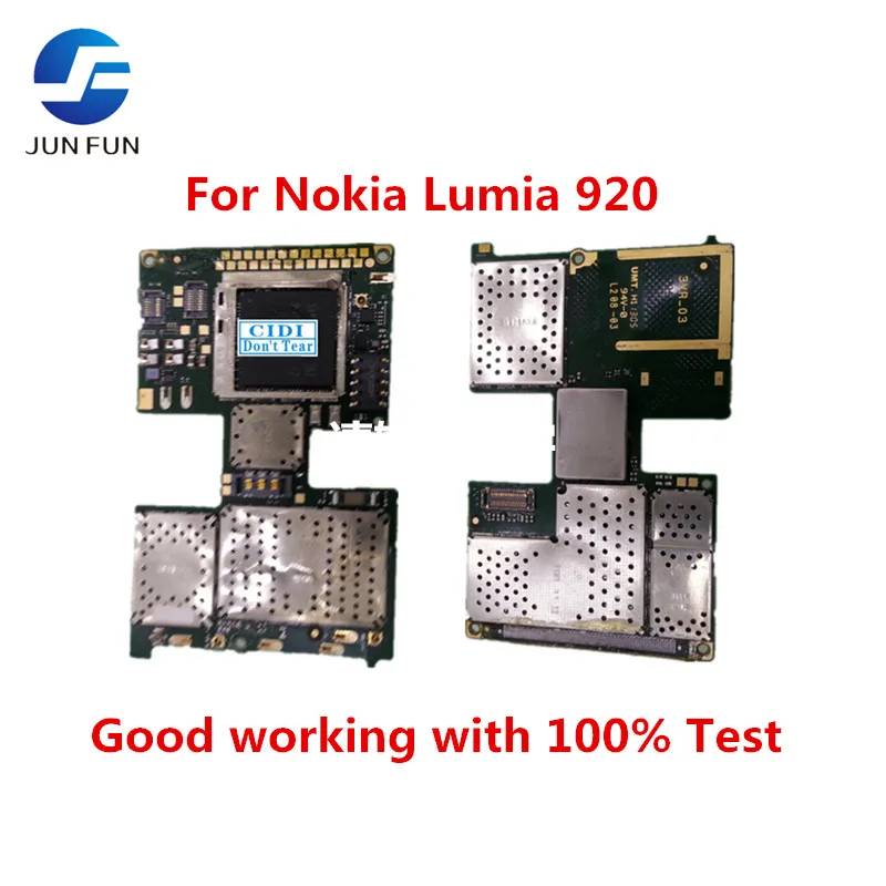 JUN FUN разблокированный рабочий для Nokia Lumia 920 материнская плата 32 Гб тест хорошо