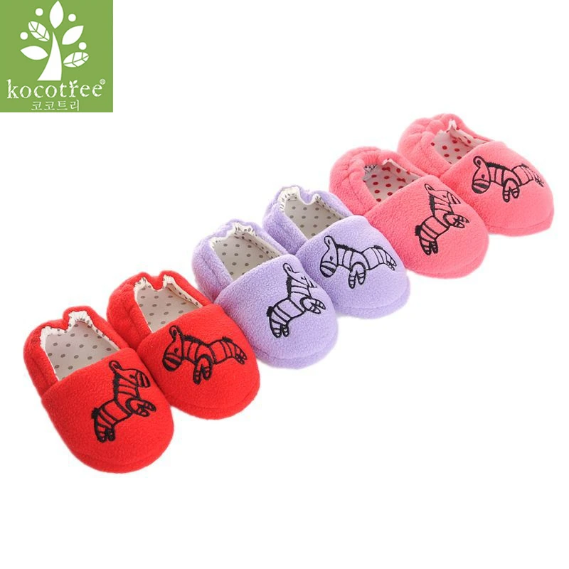 Kocotree Baby Boy Girl Winter Warm Home Shoes Newborn Soft Sole Anti