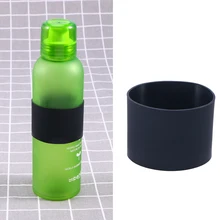 Силиконовая Нескользящая стеклянная крышка для чашки термостойкая бутылка Защитная крышка Защитная стеклянная бутылка рукав для домашнего офиса