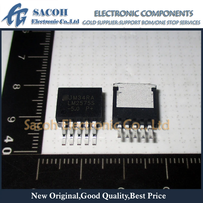 Free shipping 10Pcs LM2575S-5.0 or LM2575D2T-5 LM2575-05IKTT TO-263 1A 5V Voltage Regulator | Электроника