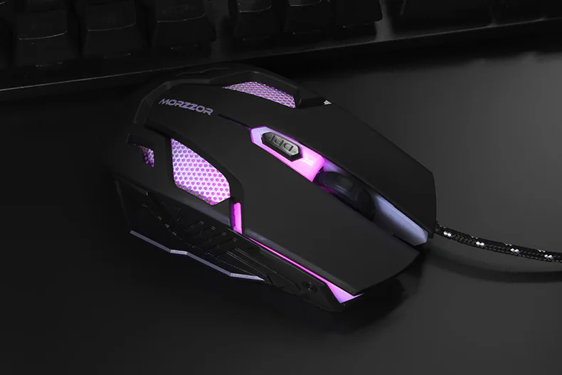 Новая игра Mouse6D компьютерная проводная мышь Профессиональный игровой чип эргономичный дизайн точное позиционирование 2400 dpi встроенный блок веса