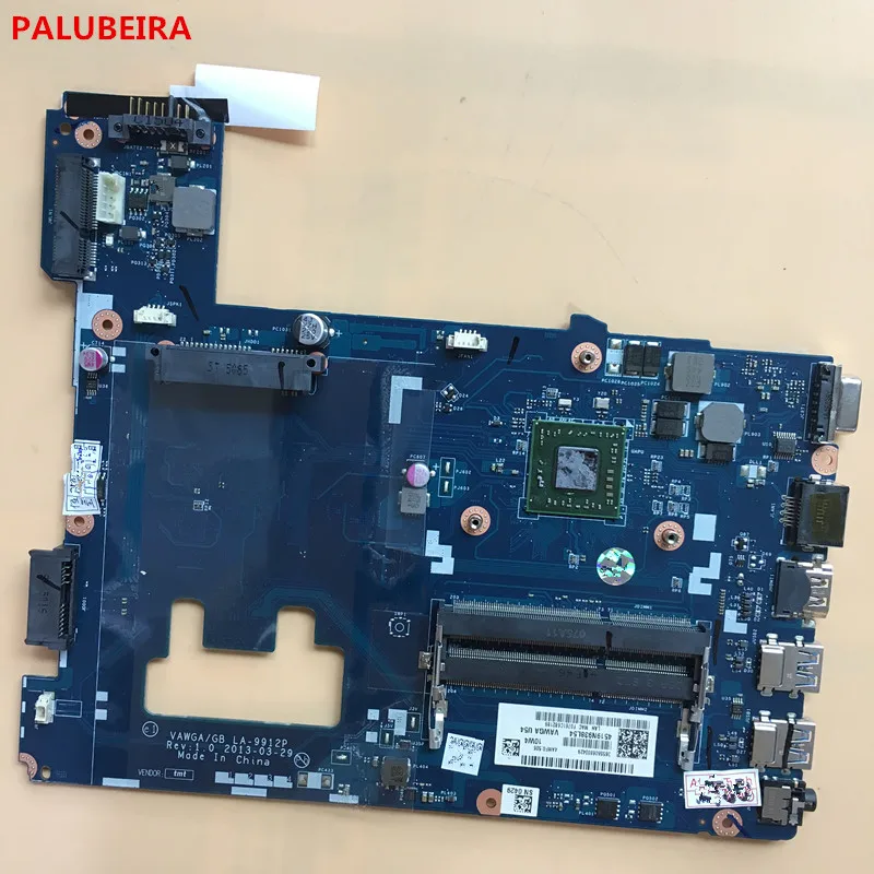 PALUBEIRA для lenovo G405 материнская плата для ноутбука VAWGA/GB LA-9912P с процессором DDR3 протестированная