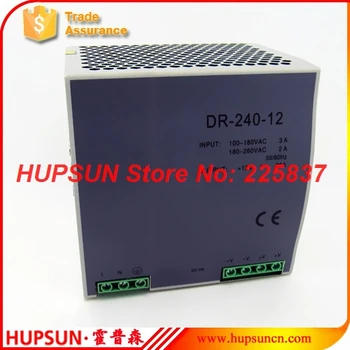 

DR-240 fonte 240w 220vAC to DC 12v 15a 24v 10a 48v 5a DIN Rail industrial power supply source driver transformer free shipping