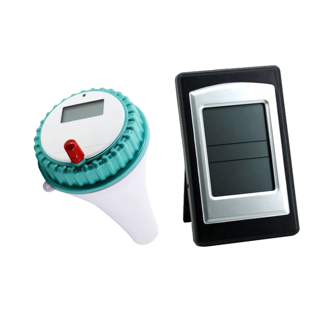 Wireless Solar Power Floating Swimming Pool Equipment Floating Water Thermometer Baby Pool Sauna Water Temperature Gauge