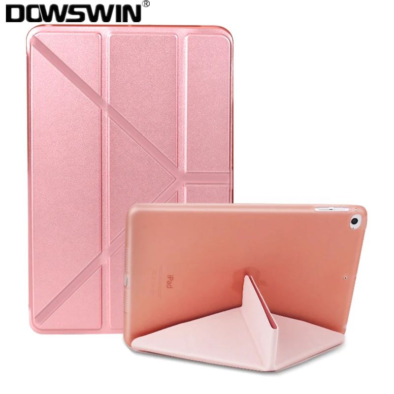 DOWSWIN чехол для iPad Mini 5 2019 Smart Cover для iPad Mini 5 Чехол Мягкий силиконовый многостворчатый задний Чехол для iPad Mini чехол