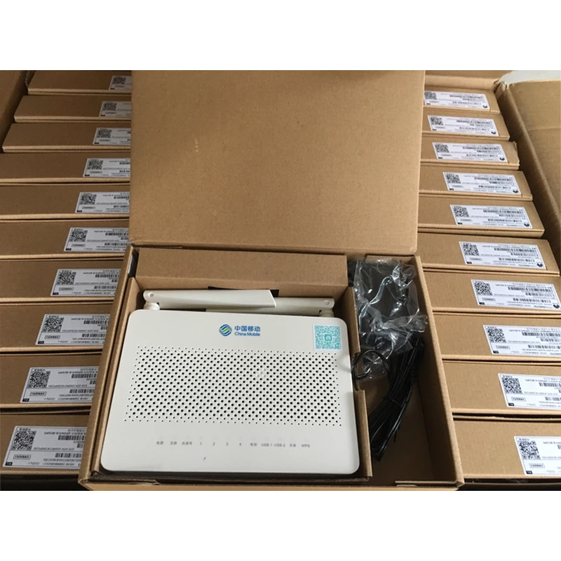 Оригинальный HS8546V5 GPON ONU ONT 4GE + 1 голосовой маршрутизатор 2 4G & 5G wifi onu gpon английское