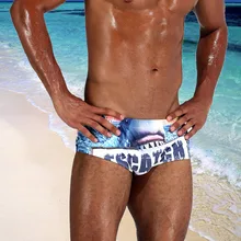Мужской сексуальный купальный костюм, плавки, одежда для плавания, съемный купальный костюм с пуш-ап, летние крутые пляжные шорты для серфинга, пляжная одежда