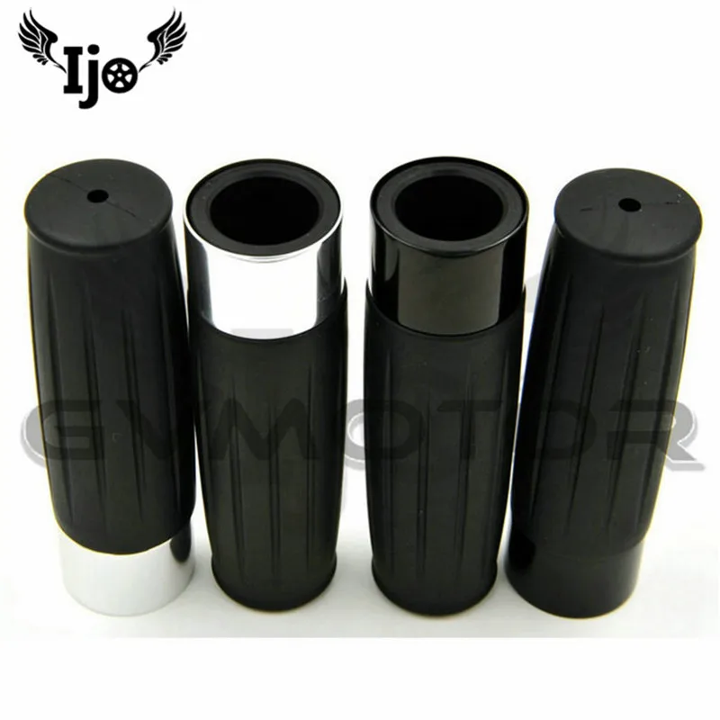 

free shipping black universal motorcycle handlebar motorbike grip moto handle bar scooter Off-road parts dirt pit bike grips