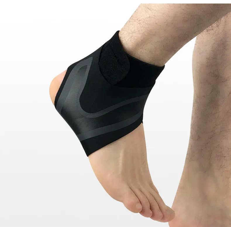 1 шт. компрессионный протектор лодыжки анти растяжение открытый баскетбол футбол лодыжки Поддержка ремни бинт обертывание ног безопасность