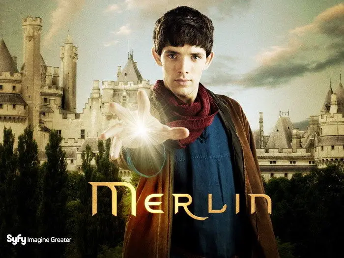 

0998B Merlin Colin Morgan Keep The Magic Secret TV Series-Wall Sticker Silk Poster Light Canvas Decoration