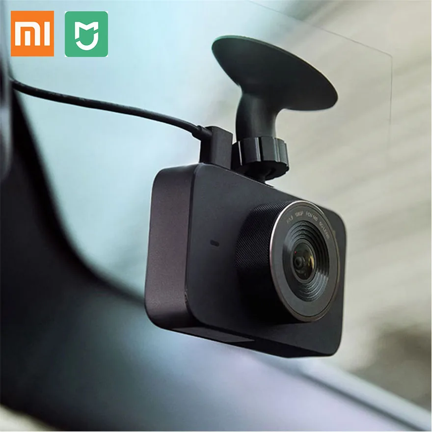 Оригинальный умный Автомобильный видеорегистратор Xiaomi Mijia 1S Wi Fi угол обзора 140