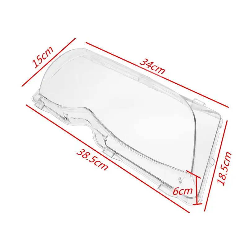 Левый/правый боковой фар автомобиля объектив охватывает голову крышка лампы для BMW E46 320i/325i/325xi 4DR седан 2001 2002 2003 2004 2005 2006