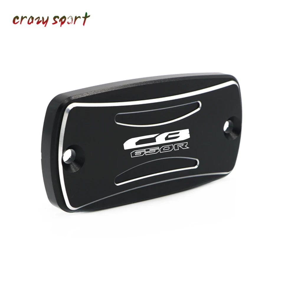 

Front Brake Cylinder Fluid Reservoir Cover Cap For HONDA CB650R CB 650R 2018 2019 CB650 R With Logo 2019 New Motorcycle Parts