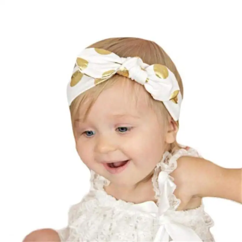 Baby Headband Baby Hair Accessories Girls Gilding Headbands Bowknot Hair Accessories For Girls Infant Hair Band 15